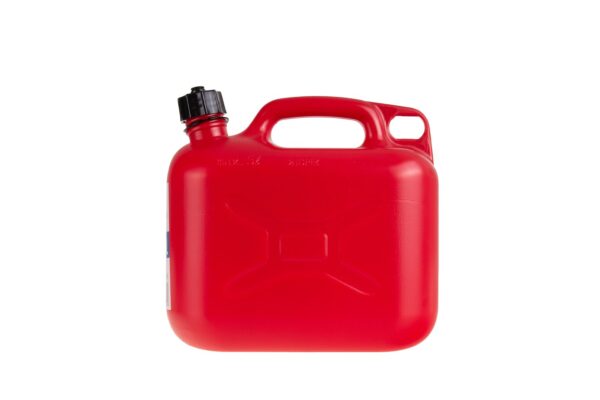 Benzineskanna műanyag + tölcsér 5L - Image 3