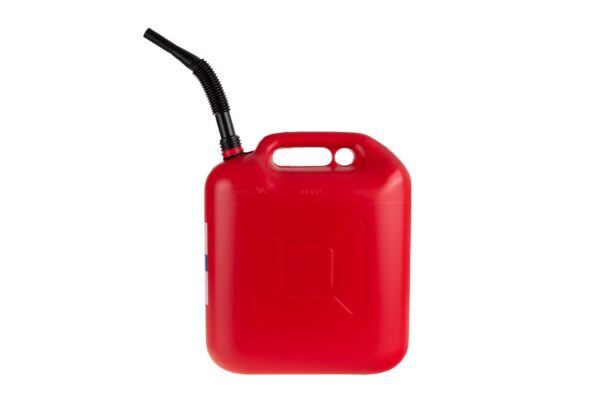Benzineskanna műanyag + tölcsér 20L - Image 4