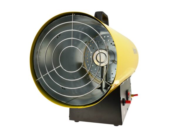 PB-gázos hőlégfúvó ventillátoros, 65kW tömlővel és gázreduktorral - Image 4