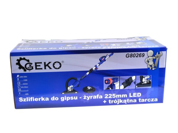 Falcsiszoló zsiráf teleszkópos 2db fejjel delta, és kör 225mm - Image 14