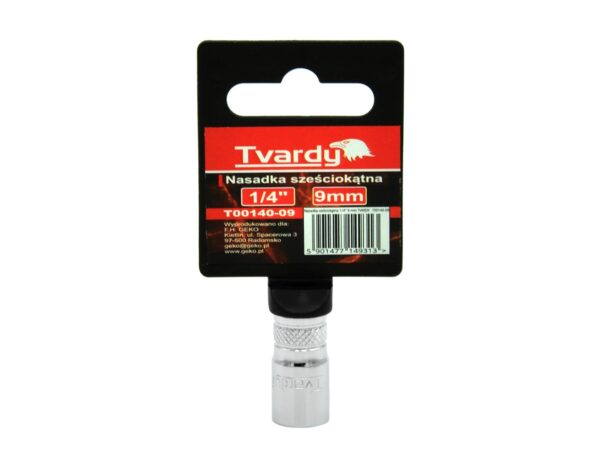 Dugókulcsfej hatszögletű 1/4" 9 mm TVARDY - Image 2
