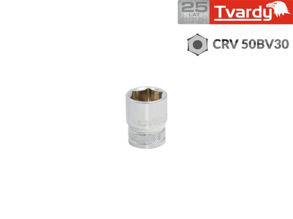 Dugókulcsfej hatszögletű 1/4" 10 mm TVARDY