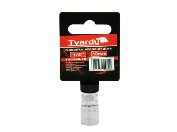 Dugókulcsfej hatszögletű 1/4" 10 mm TVARDY - Image 2