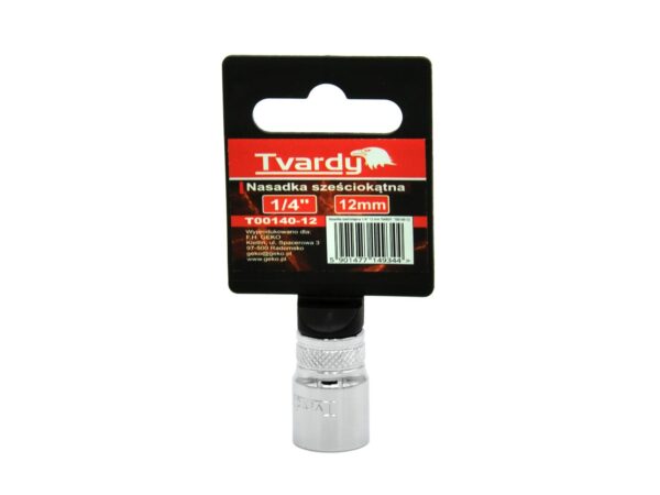 Dugókulcsfej hatszögletű 1/4" 12 mm TVARDY - Image 2
