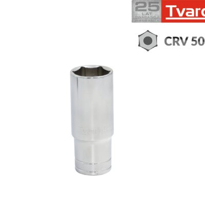 Dugókulcsfej hatszögletű, hosszított 1/4" 8 mm TVARDY