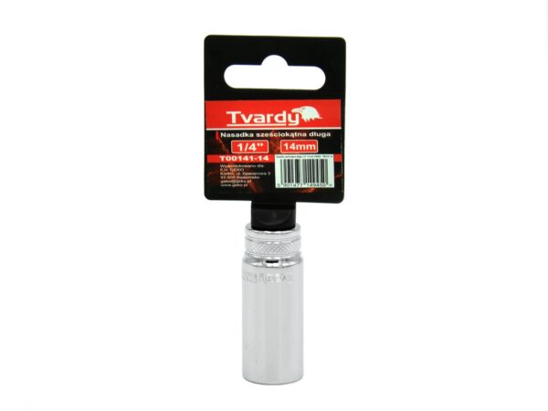 Dugókulcsfej hatszögletű, hosszított 1/4" 14 mm TVARDY - Image 2