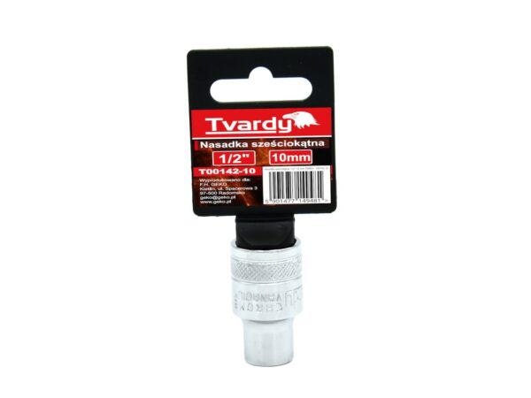 Dugókulcsfej hatszögletű 1/2" 10 mm TVARDY - Image 2