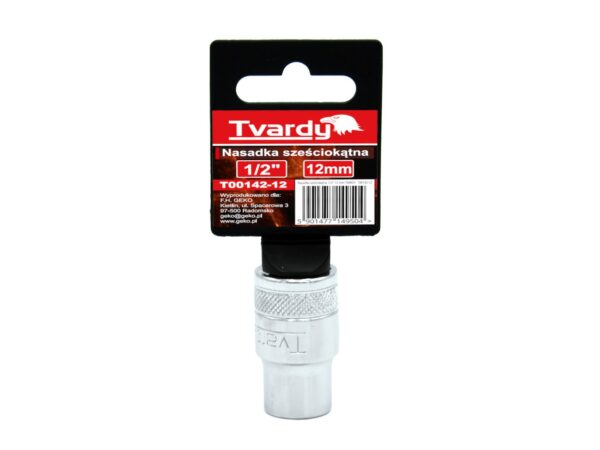 Dugókulcsfej hatszögletű 1/2" 12 mm TVARDY - Image 2