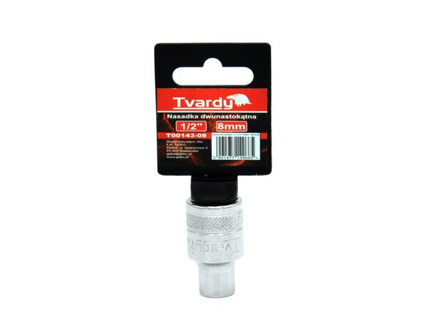 Dugókulcsfej 12 szögű 1/2" 8 mm TVARDY - Image 2