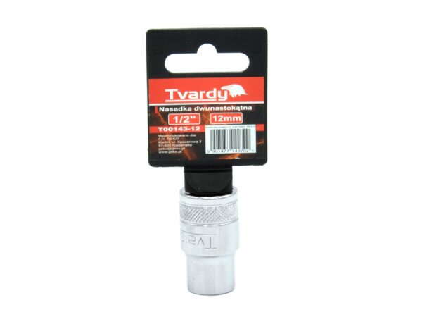 Dugókulcsfej 12 szögű 1/2" 12 mm TVARDY - Image 2