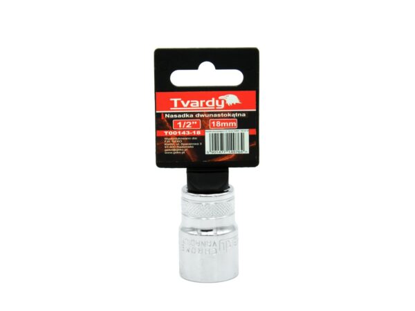 Dugókulcsfej 12 szögű 1/2" 18 mm TVARDY - Image 2