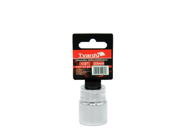 Dugókulcsfej 12 szögű 1/2" 23 mm TVARDY - Image 2