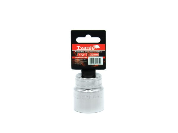 Dugókulcsfej 12 szögű 1/2" 30 mm TVARDY - Image 2