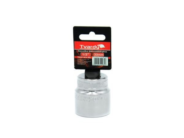Dugókulcsfej 12 szögű 1/2" 32 mm TVARDY - Image 2
