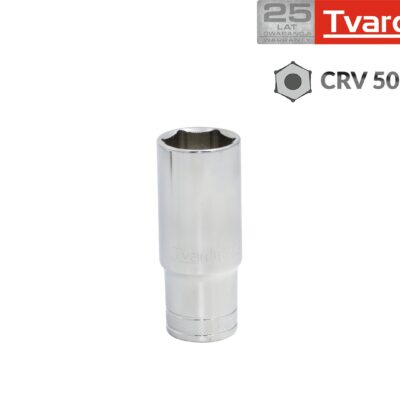 Dugókulcsfej hatszögletű, hosszított 1/2" 20 mm TVARDY