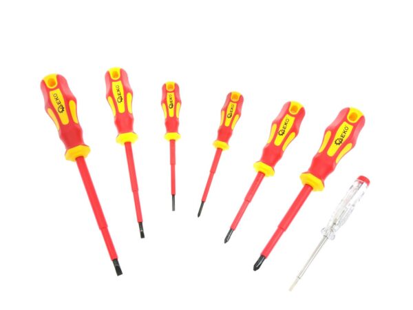 7db szigetelt VDE csavarhúzó készlet 1000V-os modell. 1 - Image 2