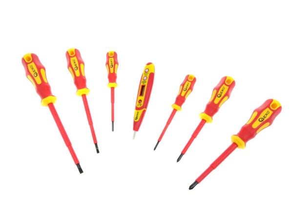 7db szigetelt VDE csavarhúzó készlet 1000V-os modell. 2 - Image 7