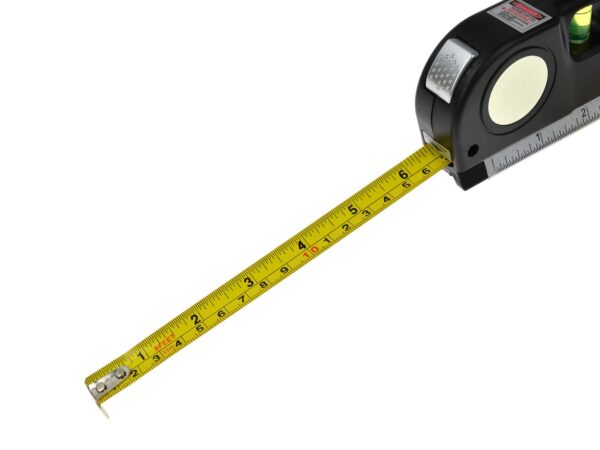 Többcélú lézerszint 2,5 m-es mérőszalaggal - Image 7