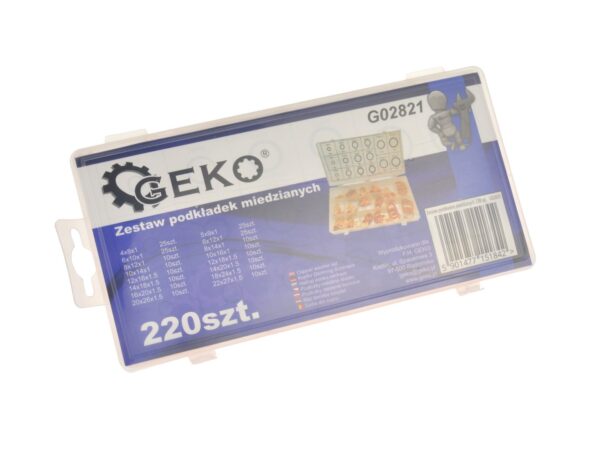 Réz alátét készlet 220 db - Image 4