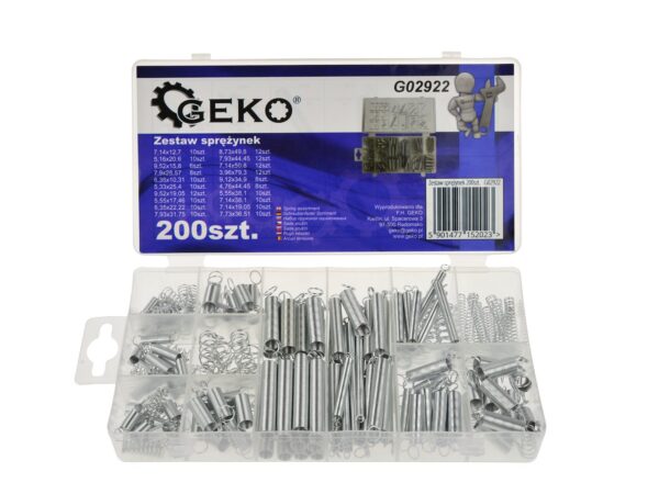 Rugó készlet 200db