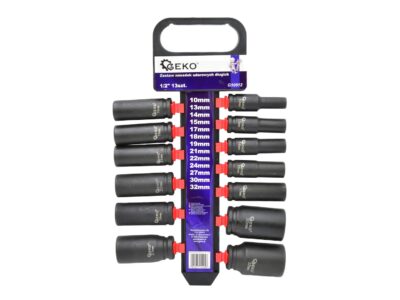 Ütődugó-készlet 1/2 "hosszú 13darabos
