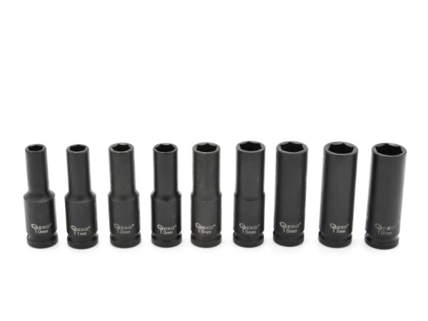 Ütköző aljzat készlet 1/2 "10-32 mm hosszú 16 darabos - Image 2