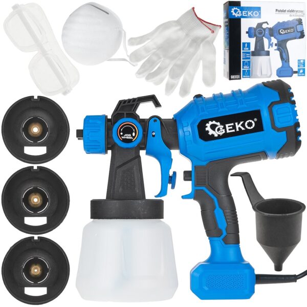 Kézi elektromos festékszóró pisztoly 230V 400W 800ml