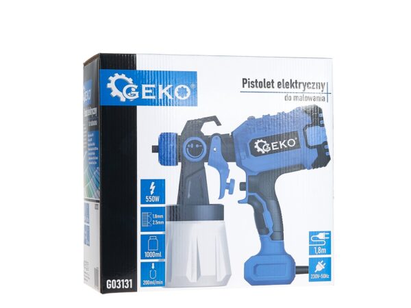 Kézi elektromos festékszóró pisztoly 230V 400W 800ml - Image 4