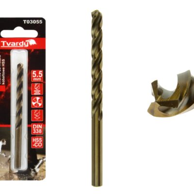 Fúrószár fémhez HSS M35 kobaltos 5.5mm