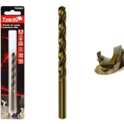 Fúrószár fémhez HSS M35 kobaltos 8.5mm