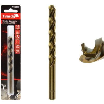 Fúrószár fémhez HSS M35 kobaltos 10mm