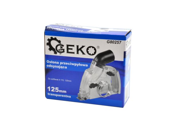 Átlátszó porelszívó ház 125mm - Image 2