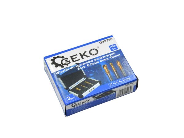 3 darabos ponthegesztő fúrófej készlet 10mm 6,5mm 8mm - Image 4