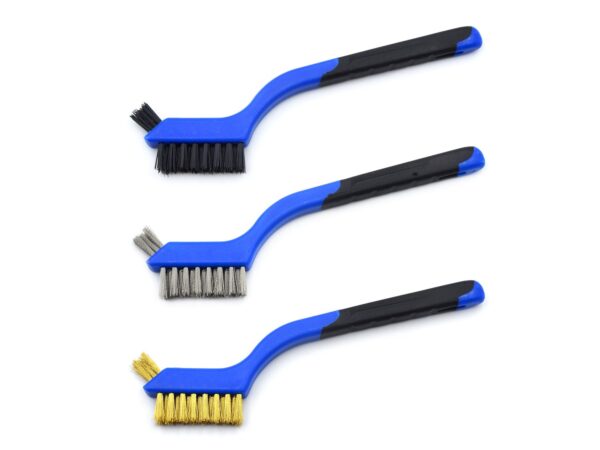 3 darabos mini drótkefe készlet, 180 mm GEKO