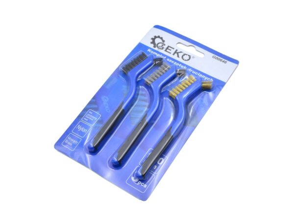 3 darabos mini drótkefe készlet, 180 mm GEKO - Image 3
