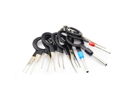 Elektromos csatlakozó kábelvég kiszedő készlet 11 db