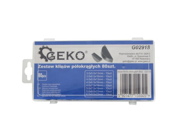 Félkör alakú ékkészlet 80db - Image 4