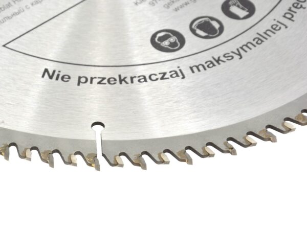 Vídiabetétes körfűrésztárcsa fához 250x32x80T + szűkítőgyűrű 25,4mm - Image 2