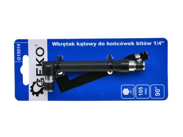 Sarokcsavarhúzó 1/4"-os bitvégekhez - Image 2
