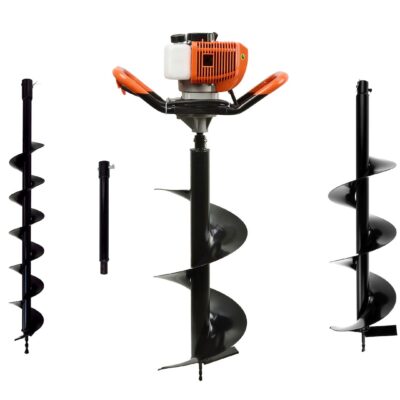 Benzinmotoros földfúró (10cm,20cm,30cm) + adapter 50cm