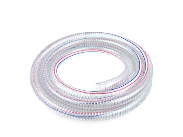 Szívótömlő 1 hüvelyk 1'' 25 mm - dróttal megerősített 5 m