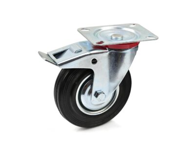 Alapkerék forgó fékes 125mm