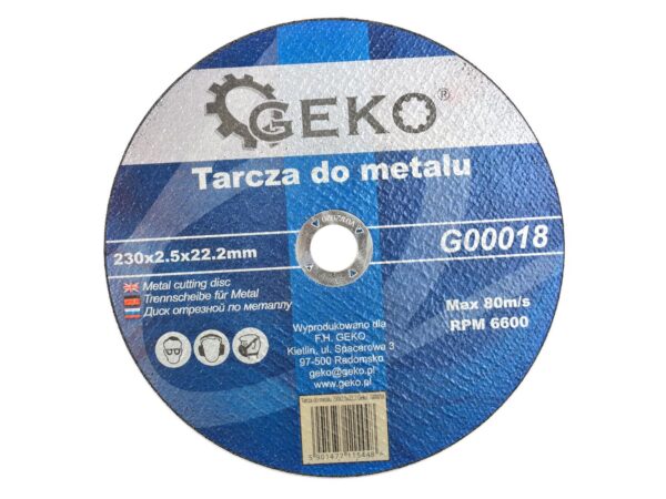 Vágókorong fémre 230x2.5x22.0