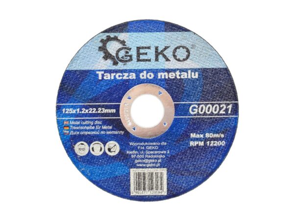 Vágókorong fémre 125x1.2x22.0