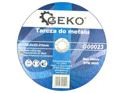 230x2.0 vágókorong fémhez - GEKO nehéz vágási feladatok