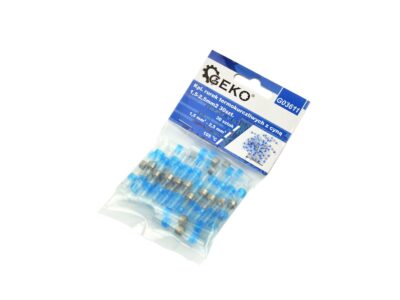 Csőcsatlakozók, hőre zsugorodó hüvelyek bádoggal, 1,5-2,5mm2 30 db.