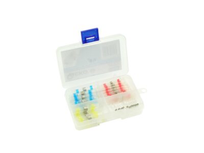 Csőcsatlakozók, hőre zsugorodó csövek bádoggal