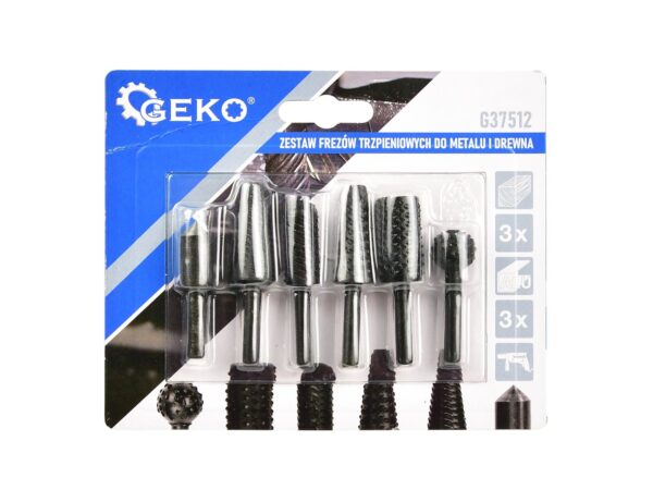 Fém és fa szármaró készlet 6mm 6részes - Image 3