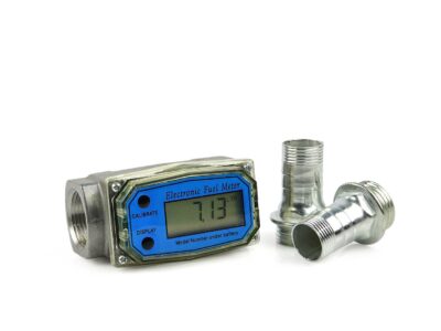 Digitális átfolyásmérő fogyasztásmérő óra aluminium házas LCD