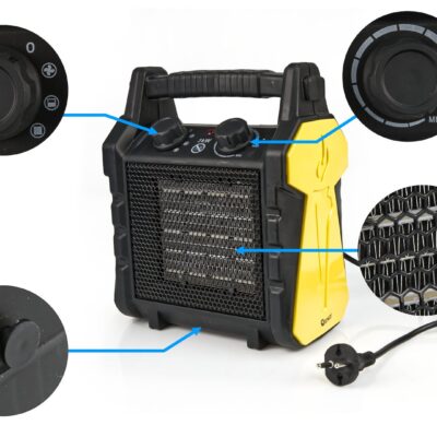 Elektromos kerámia fűtőtest 3kw